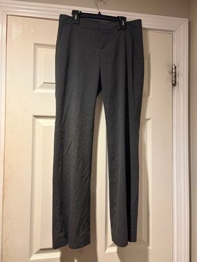 Banana Republic Factory Martin Straight-Leg Dress Pants in Charcoal 2P